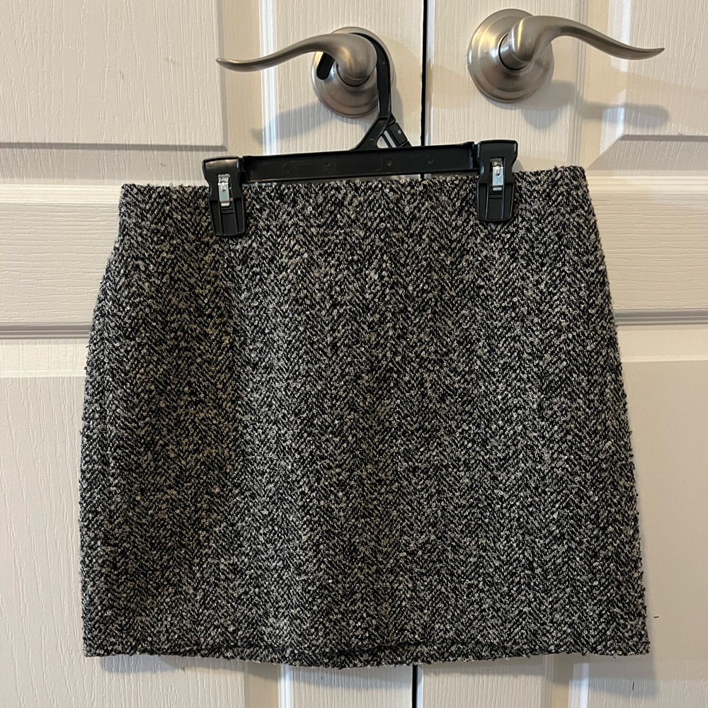 H&M Tweed mini skirt